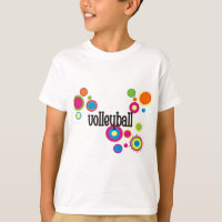 Volleyball-coole Polka-Punkte
