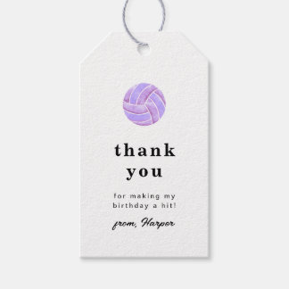 Volleyball-Dankeschön-Anhänger Geschenkanhänger