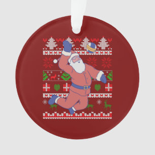 Volleyball de Père Noël Noël dégueu
