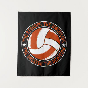 Volleyball - Der Sterner der Disziplin Wandteppich