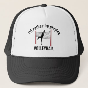Volleyball-Designhut Truckerkappe