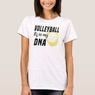 Volleyball DNA Volleyball Player Liebe Ball T-Shirt