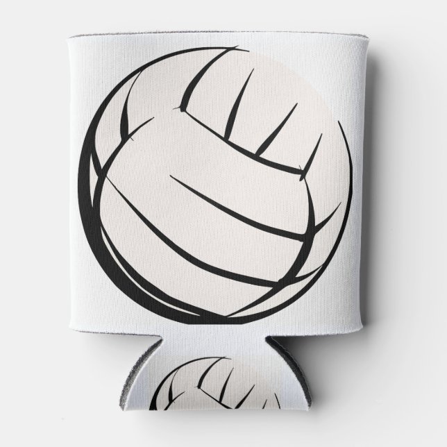 Volleyball Dosenkühler (Vorderseite)