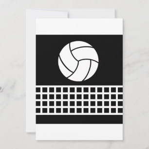 Volleyball-Einladungen Einladung