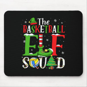 Volleyball Elf Squad Matching Volleyball Playa Mousepad