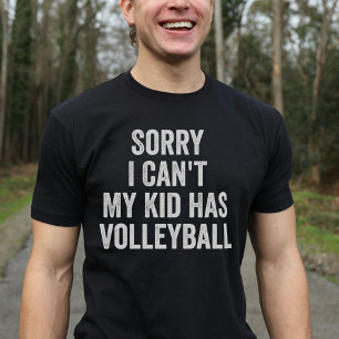 Volleyball Eltern Volleyball Mama Vater Funny T-Shirt
