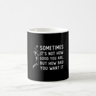 Volleyball Es ist nicht so gut Volleyball-Spieler Kaffeetasse