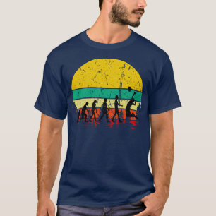 Volleyball Evolution Retro T-Shirt