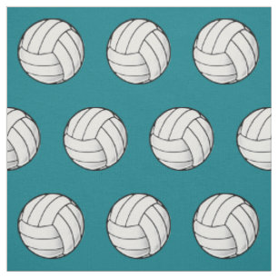 Volleyball-Fan-aquamariner Volleyball Stoff