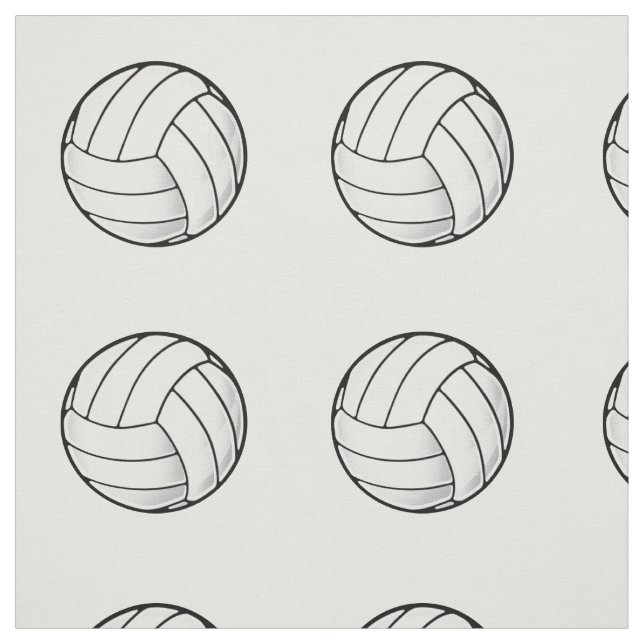 Volleyball-Fan Stoff (Muster)