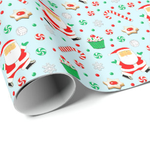 Volleyball-Feiertagsgeschenk Geschenkpapier