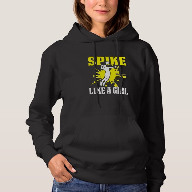 Volleyball for Men & Women or Coaches  12 Hoodie (Vorderseite)