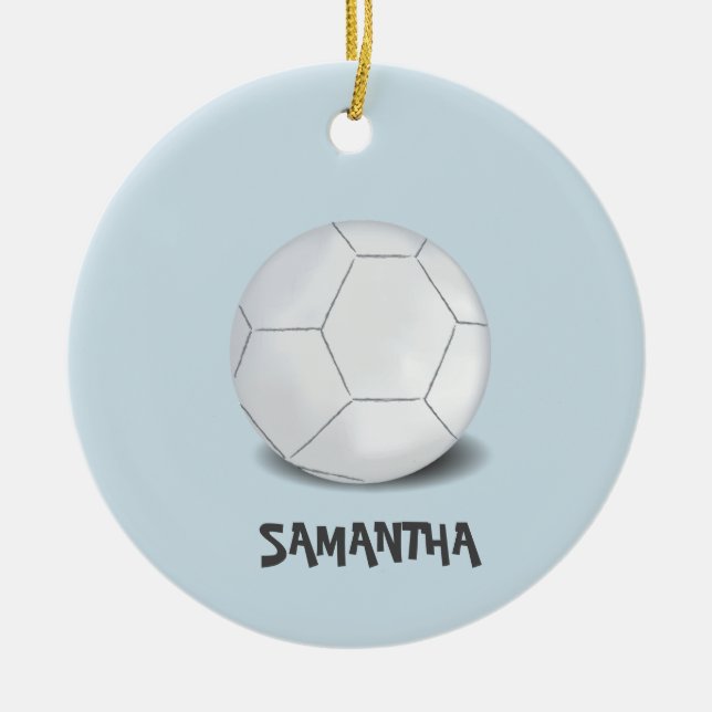 Volleyball Foto Ornament (Vorne)