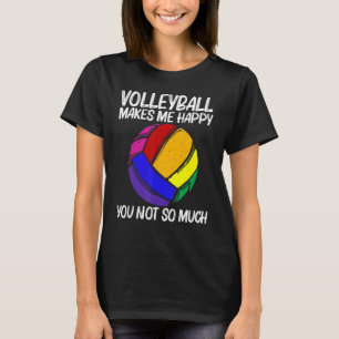 Volleyball Frauen Volleyball Sportspieler T-Shirt