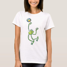 Volleyball-Frosch T-Shirt