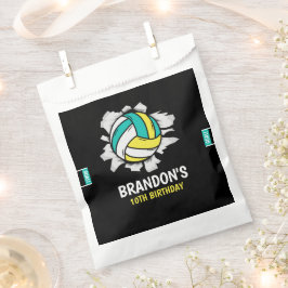 Volleyball Fun Birthday Boy Geschenktütchen