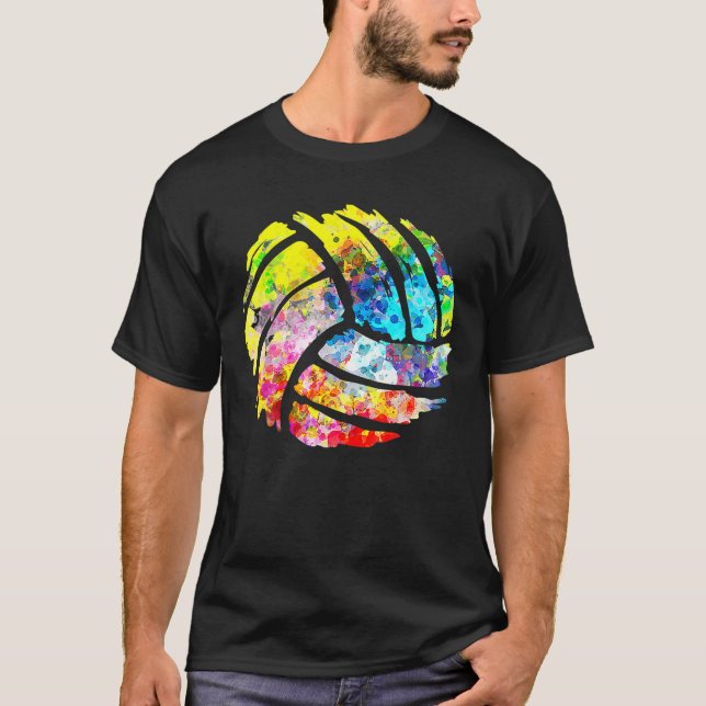 Volleyball-Funny-Geschenk für den Spielertrainer T-Shirt (Vorderseite)