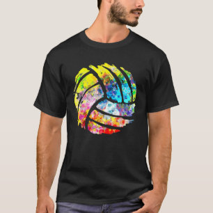 Volleyball Funny Gift für Vater Mama Spielertrain T-Shirt