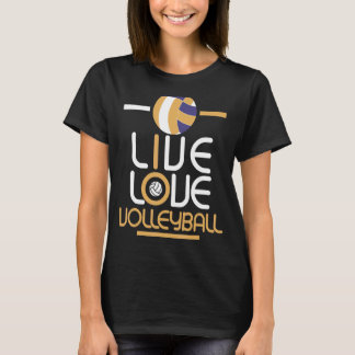 Volleyball für Männer und Frauen T-Shirt