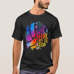 Volleyball für Teen Girls Uni Volleyball T-Shirt