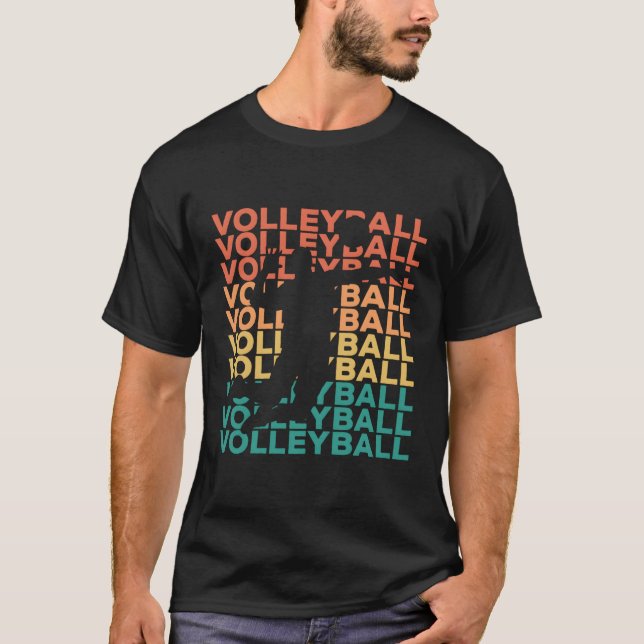 Volleyball für Volleyballspieler T-Shirt (Vorderseite)