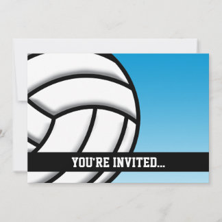 Volleyball Geburtstag Einladung