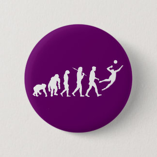 Volleyball-Geschenk Button