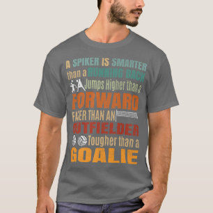 Volleyball gibt Kleidung für Teen Girls Womens Pla T-Shirt