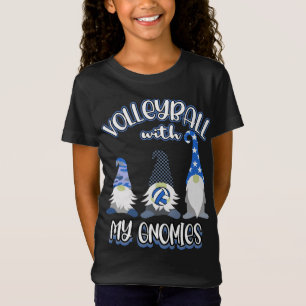 Volleyball Gnomes Spieler Große Übung T-Shirt