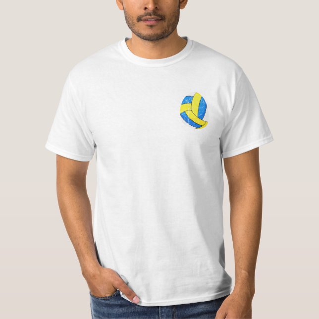 Volleyball Happy Osterei T-Shirt (Vorderseite)