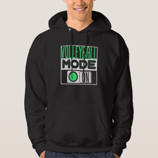 Volleyball Hoodie (Vorderseite)