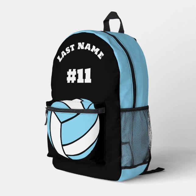 Volleyball Imprimer Nom de l'équipe Sacs sportifs  (Coin arrière droit)