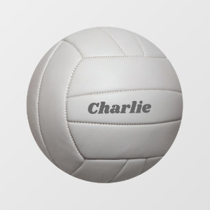 Volleyball-individuelle Name Fensteraufkleber