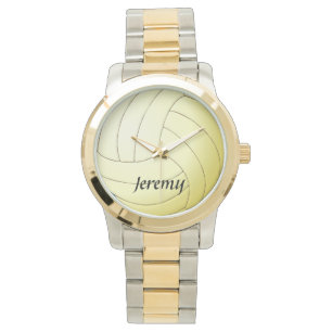 Volleyball - individuelle Namensüberwachung Armbanduhr