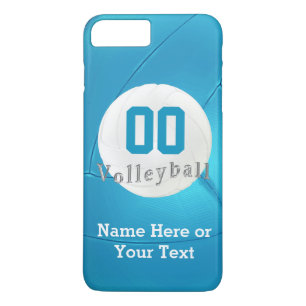 Volleyball iPhone 7 PLUSHüllen mit Zahl, Name title_seo2