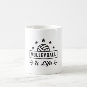 Volleyball ist ein Volleyball-Geschenk für den Str Kaffeetasse
