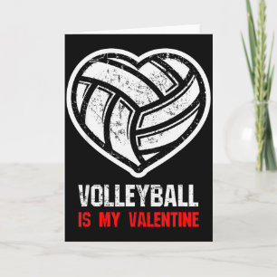 Volleyball ist mein Valentinsgeschenk  Karte