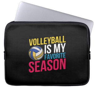 Volleyball ist meine Lieblingssaison Laptopschutzhülle
