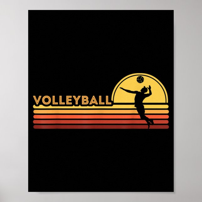 Volleyball-Jungs Poster (Vorne)