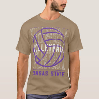 Volleyball Kansas Staat T-Shirt