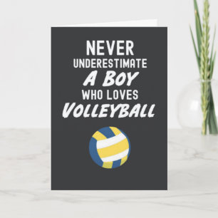 Volleyball Karten Für Jungen Für Kinder Sport Athl