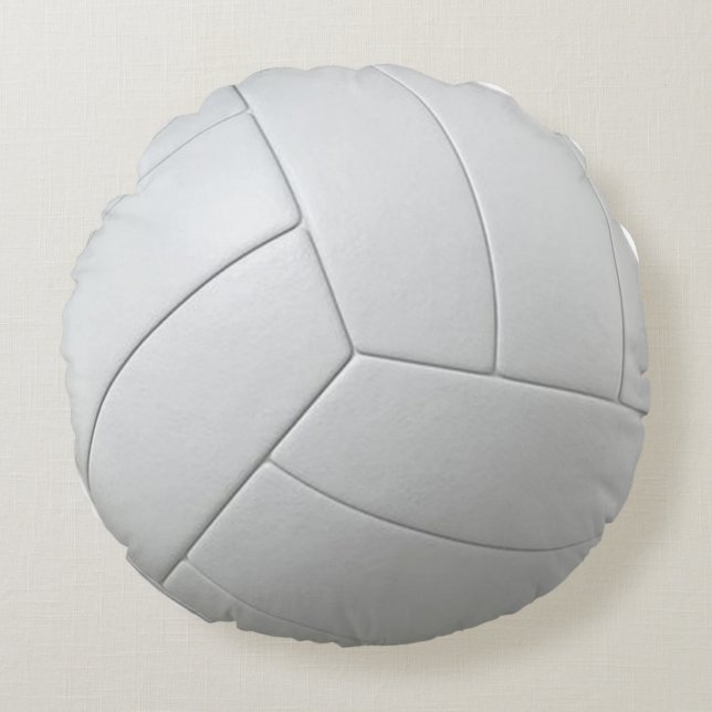 Volleyball-Kissen Rundes Kissen (Vorderseite)