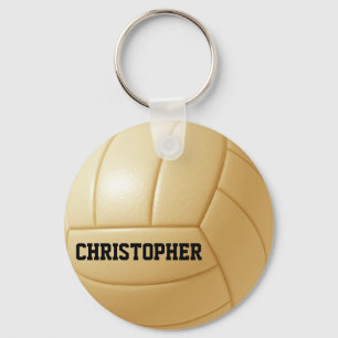 Volleyball-kundenspezifischer Schlüsselanhänger