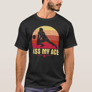 Volleyball Küsse mein Ass Volleyball Spieler Train T-Shirt