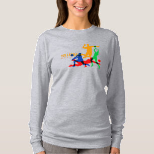 Volleyball   Langschläfchen für Frauen T-Shirt