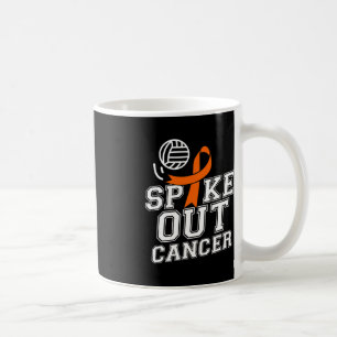 Volleyball Leukämie Krebsbewusstsein Kaffeetasse