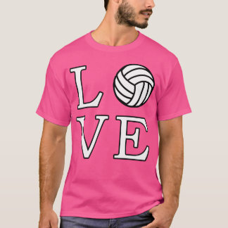 Volleyball-Liebe T-Shirt
