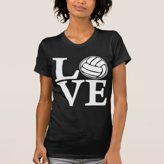 Volleyball LIEBE, weiß T-Shirt