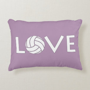 Volleyball-Liebe Zierkissen