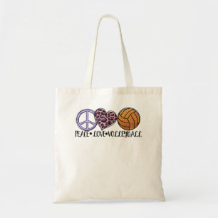 Volleyball Lover fun - Peace Liebe Volleyball Tragetasche